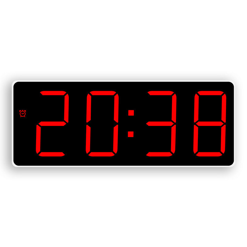 Digital Alarm Clock In Minimalistic Design Bowlift