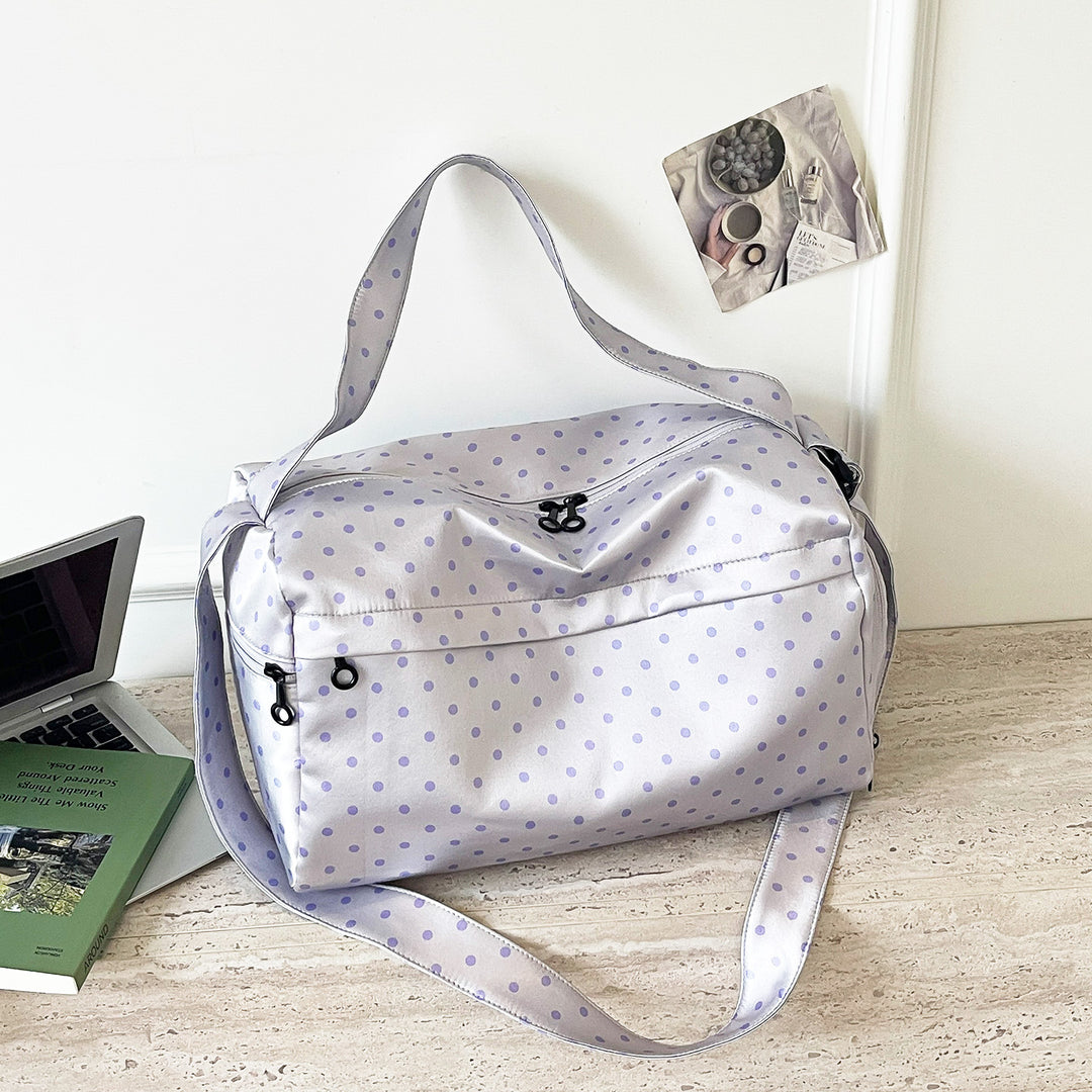 Polka Dot Gym Duffel Bag Bowlift
