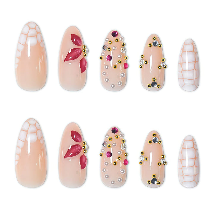 Glamorous Decorative Nail Art Extensions Bowlift