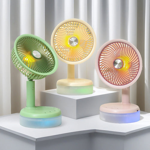 Ladies Portable Table Fan with Stylish and Flexible Design Bowlift