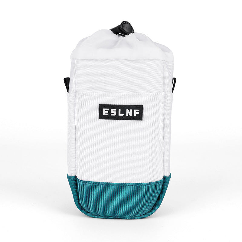 compact double-zip travel toiletry and tech organizer pouch Bowlift
