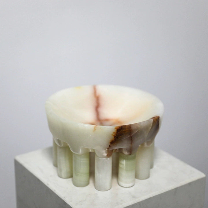 Elegant Onyx Decorative Bowl