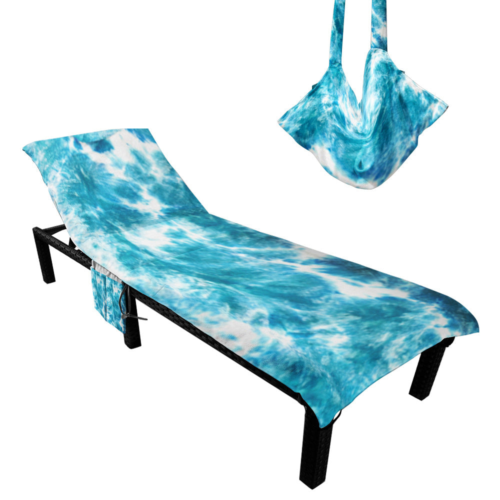 Sporty towel with creative striped pattern Bowlift