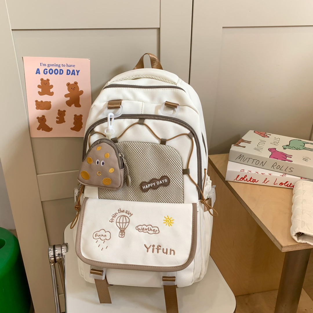 Fun Illustrated School Backpack