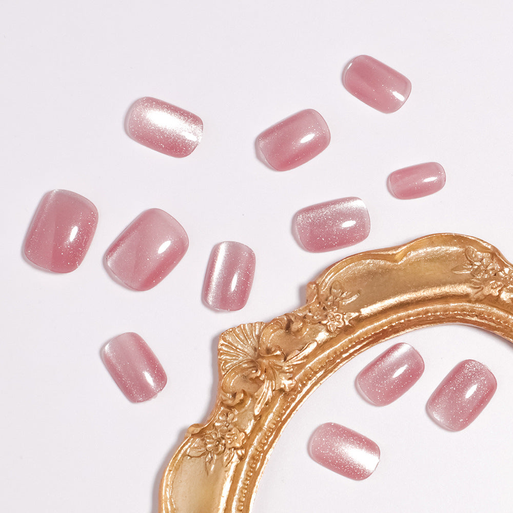 Shimmering Gradient Press-On Nail Set Bowlift