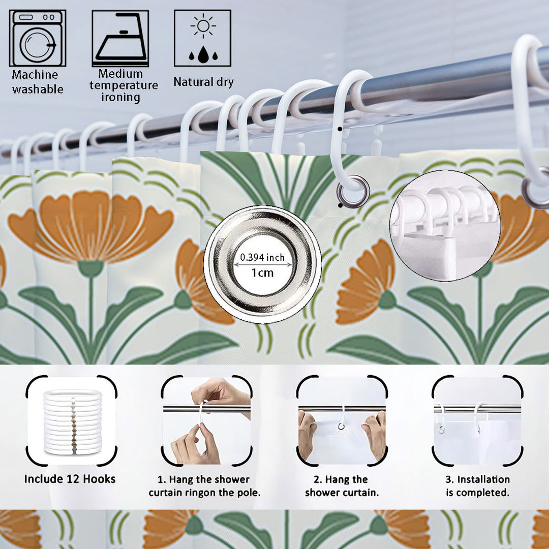 Bohemian-Themed Four-Piece Digital Bathroom Set Bowlift