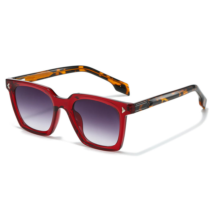Retro-Inspired Oversized Geometric Sunglasses Bowlift