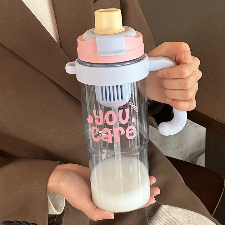 Women Drinking Bottle Bowlift