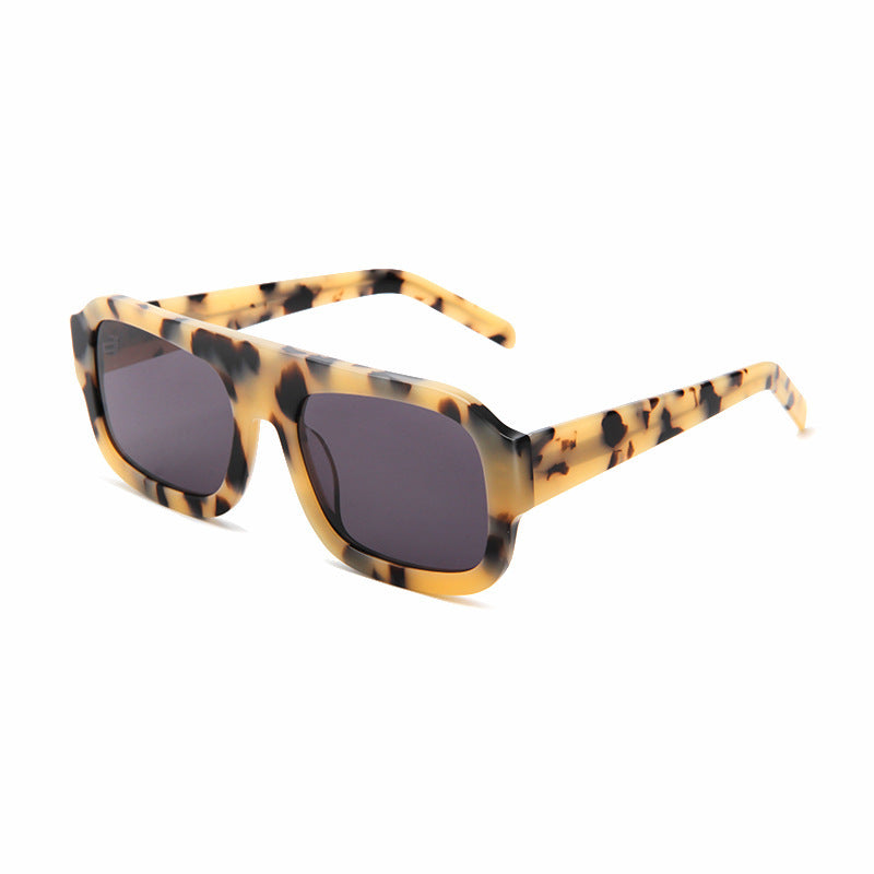 Women’s square sunglasses made of high-quality plastic with polarized lenses Bowlift