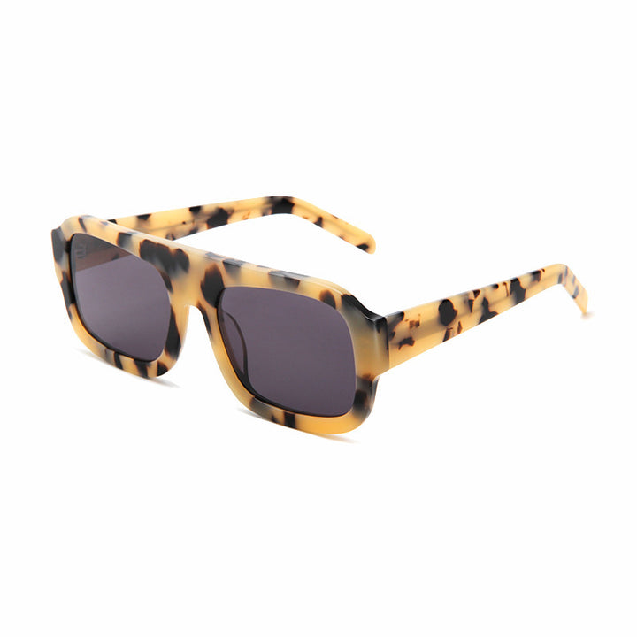 Women’s square sunglasses made of high-quality plastic with polarized lenses Bowlift