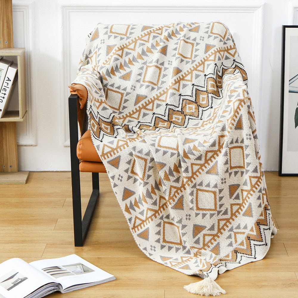 Decorative Patterned Throw Blanket