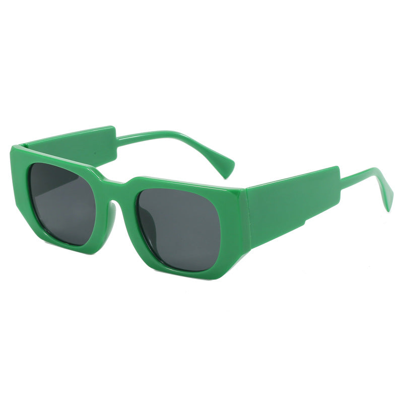Women geometric oversized sunglasses with wide design Bowlift