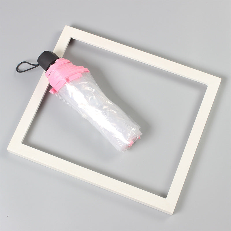Women Folding Umbrella Bowlift