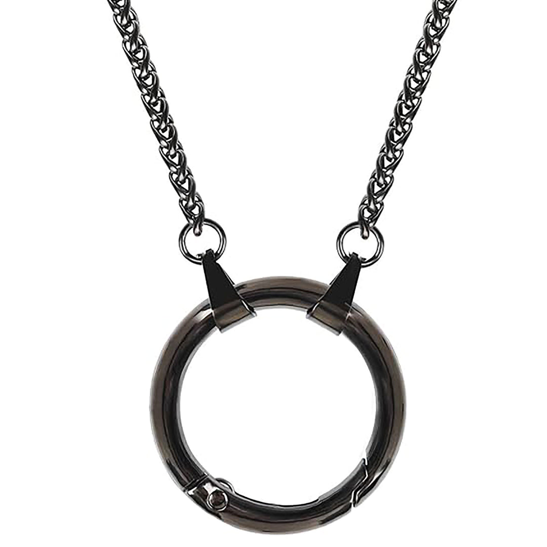 Elegant Chain Link Pendant Necklace Bowlift