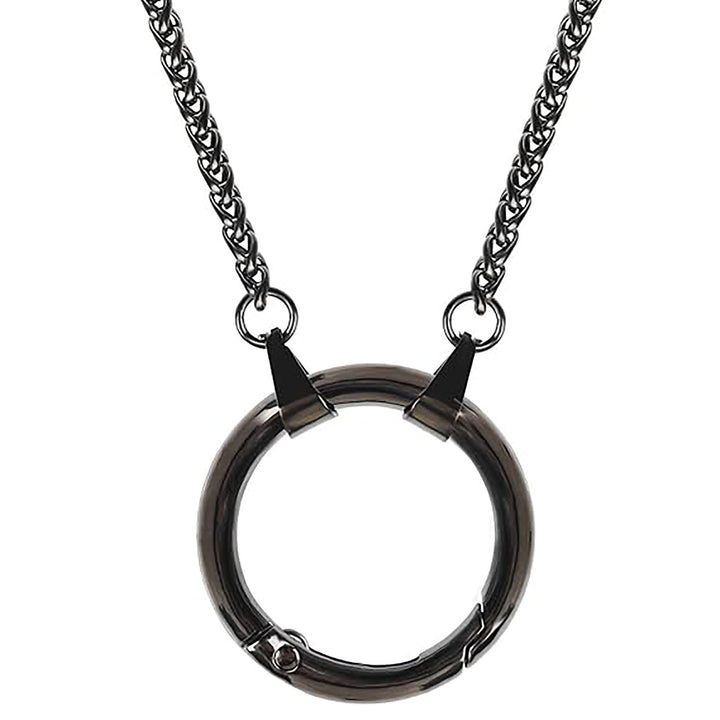 Elegant Chain Link Pendant Necklace Bowlift
