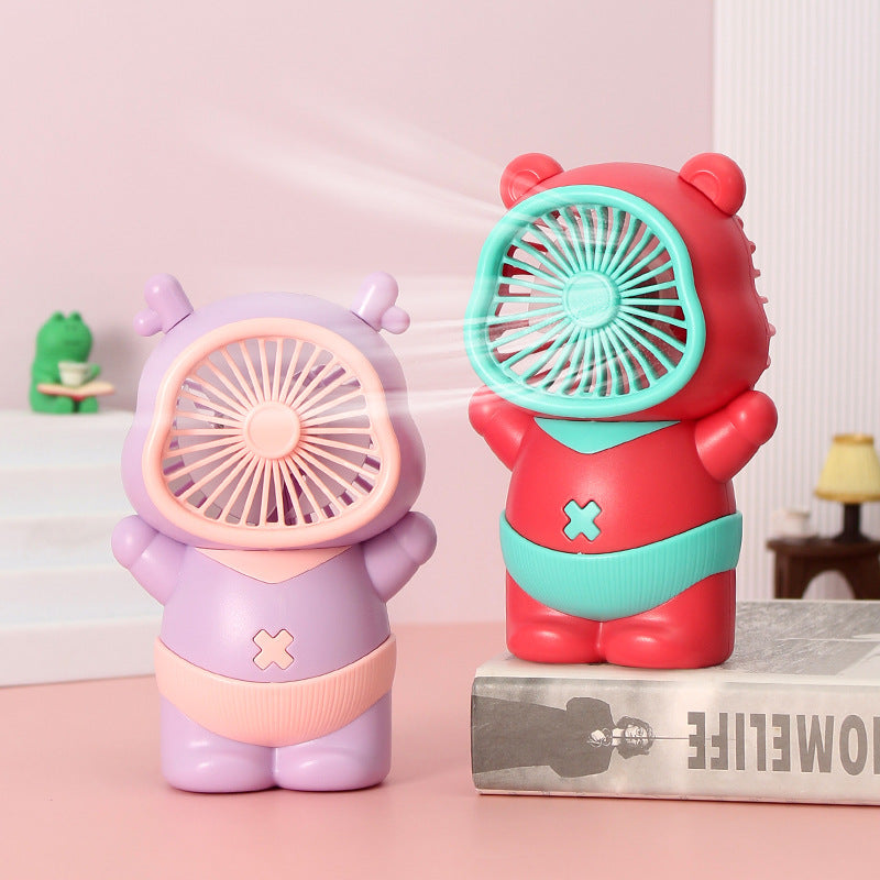 Unisex Portable Cooler Fan in Animal Design Bowlift