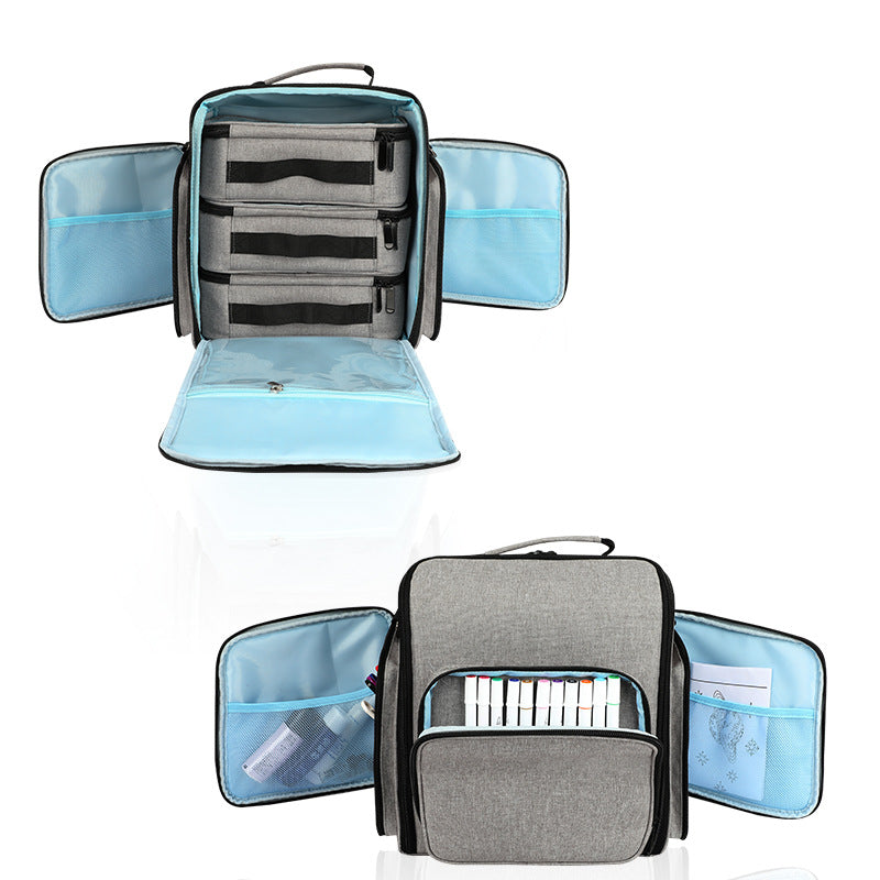 Multi-Compartment Insulated Travel Cool Bag Bowlift