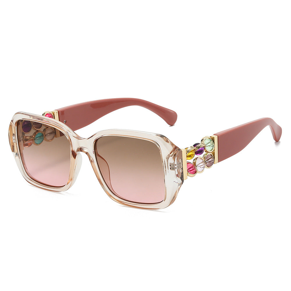 Decorative Oversized Square Sunglasses Bowlift
