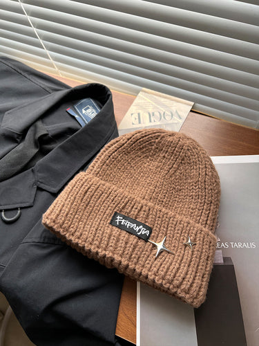 Stylish Ribbed Knit Beanie