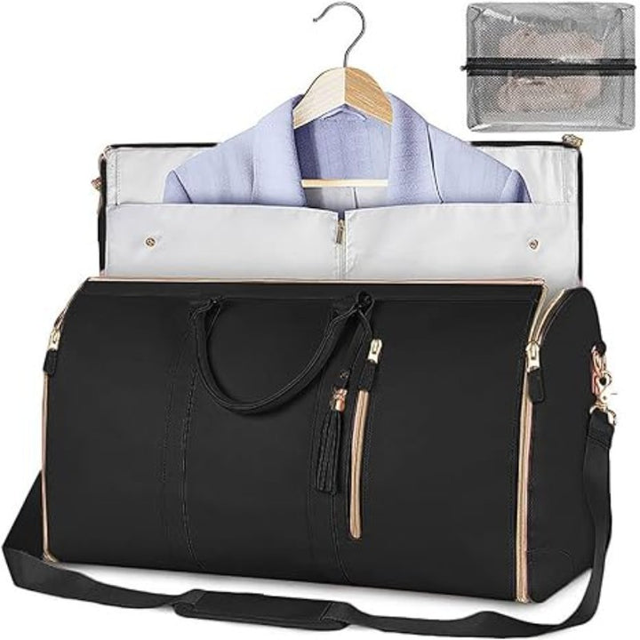 Travel Garment Duffel Bag with Suit Hanger Bowlift