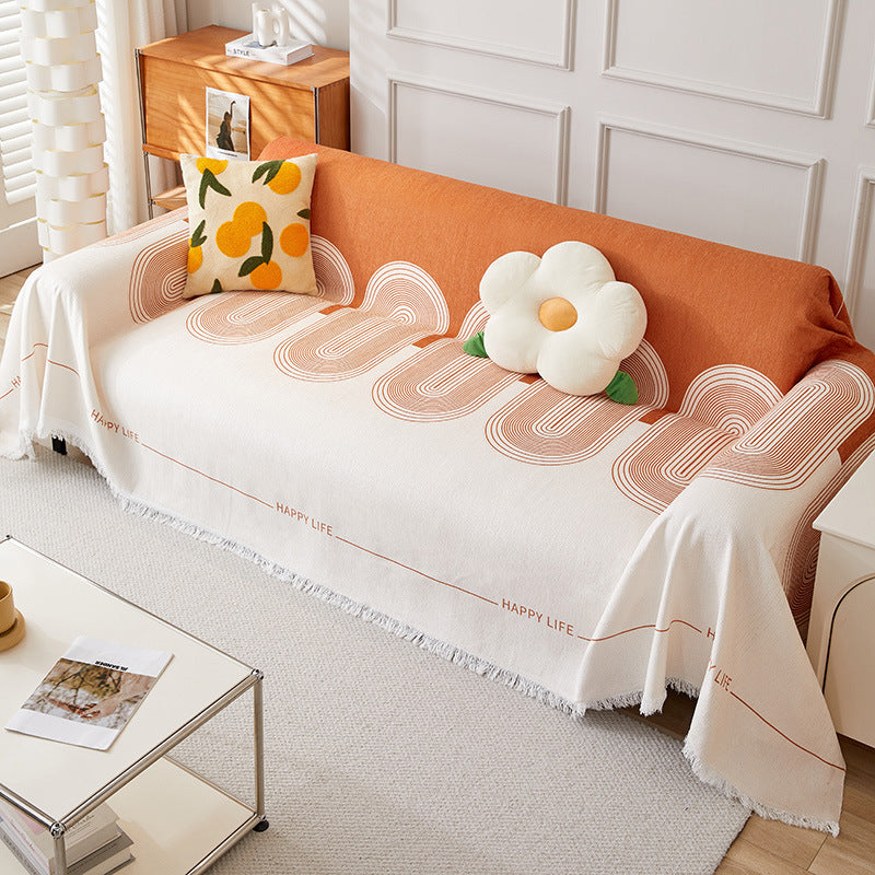 Soft Woven Decorative Throw Blanket