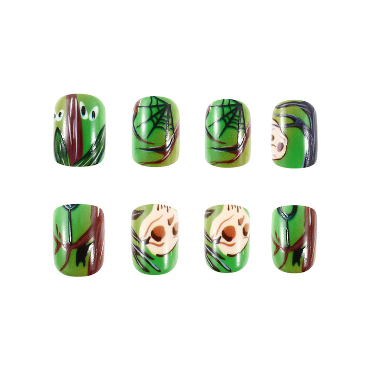 Artistic Botanical Nail Art Design Bowlift