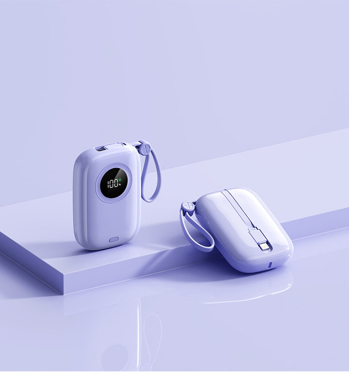 Portable power bank with digital energy display Bowlift