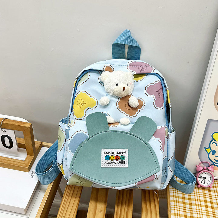 Cute Plush Animal-Themed Mini Backpack Bowlift