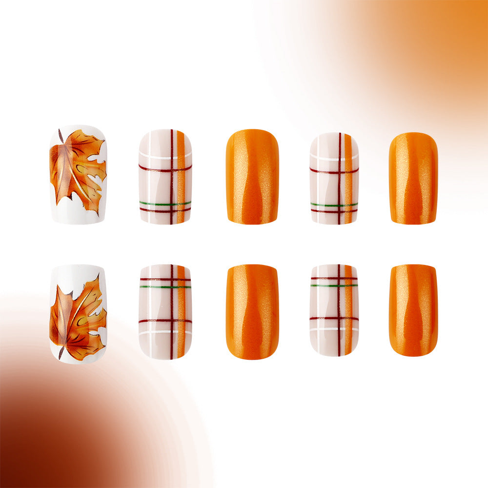 Autumn-Inspired Nail Art Set Bowlift