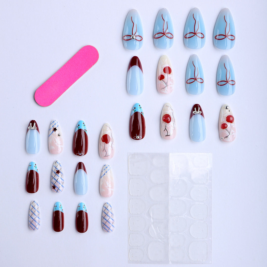 Artful fingernails with creative designs Bowlift