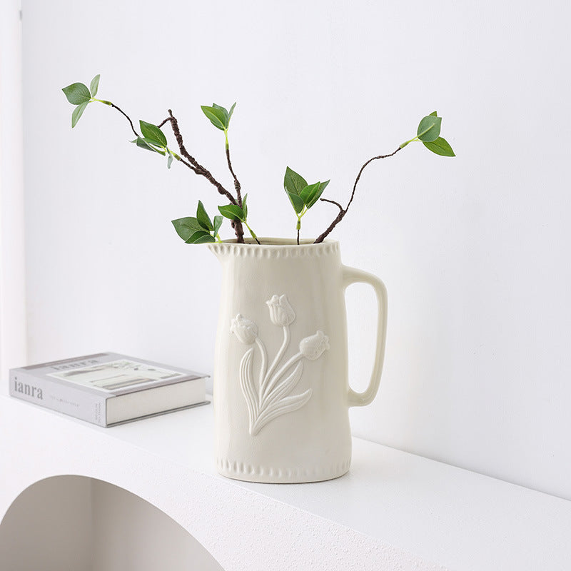 Decorative Ceramic Pitcher