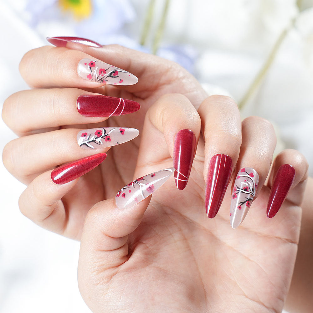 Artistic 3D Sculpted Nail Tips Bowlift