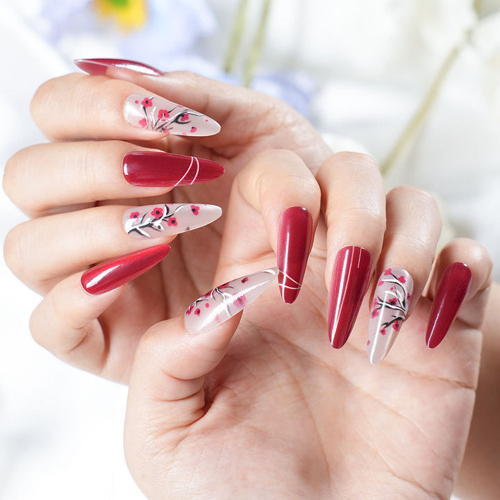 Artistic 3D Sculpted Nail Tips Bowlift