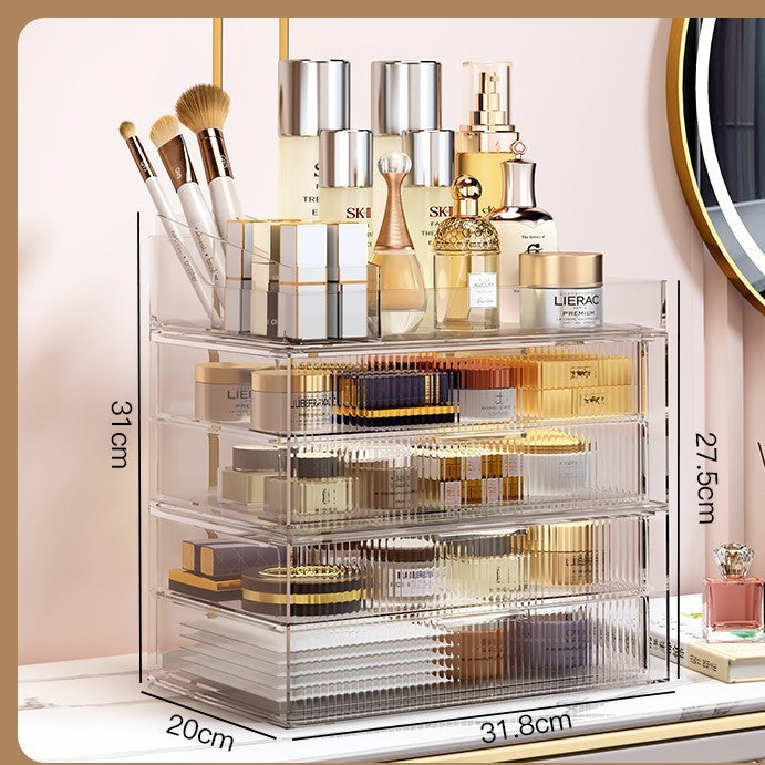 Premium Acrylic Makeup Organizer Bowlift