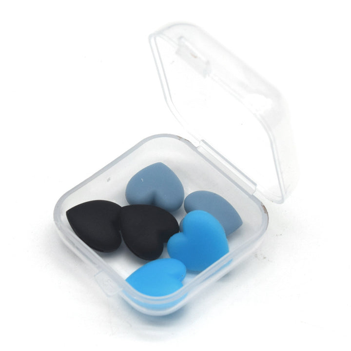 Heart-Shaped Silicone Keychain Holders Bowlift