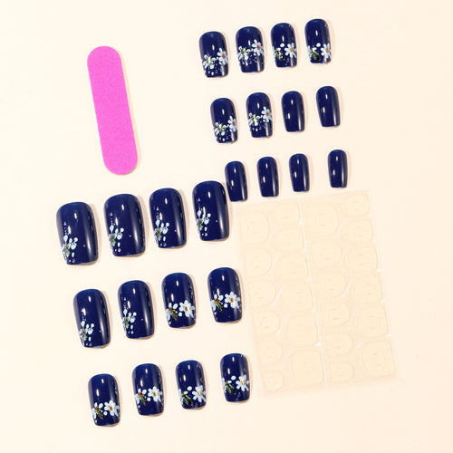 Decorative Floral Nail Art Set Bowlift