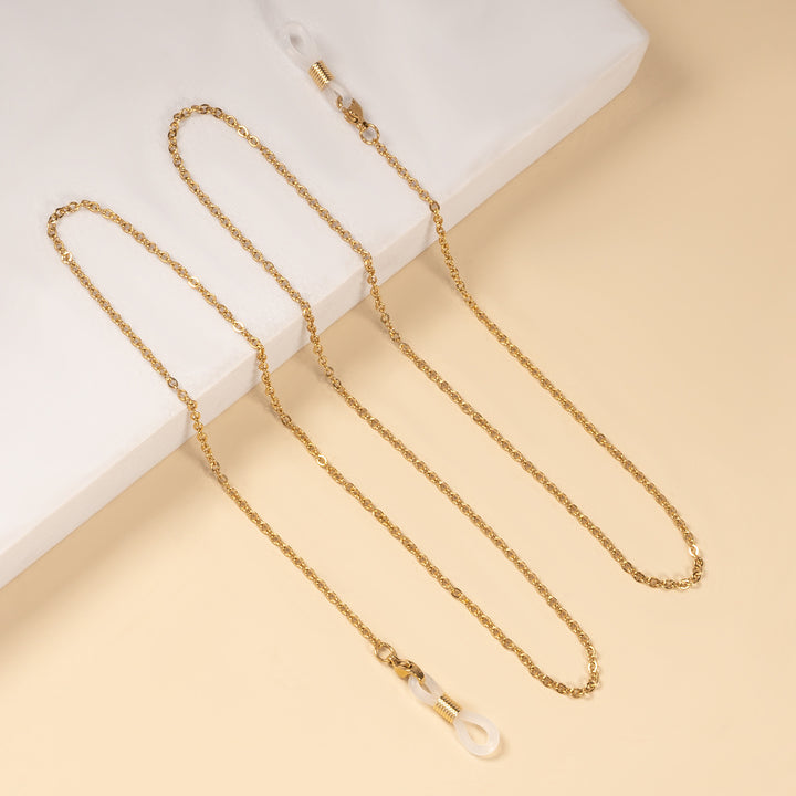 Elegant Metal Eyewear Chain Bowlift