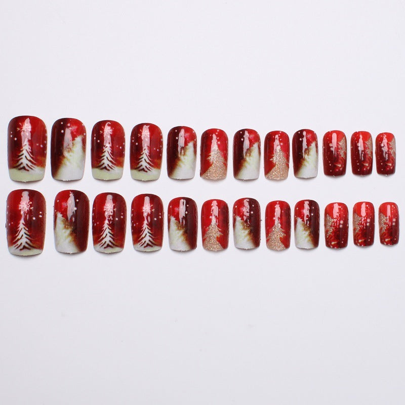 Creative Christmas Art Nails Set Bowlift