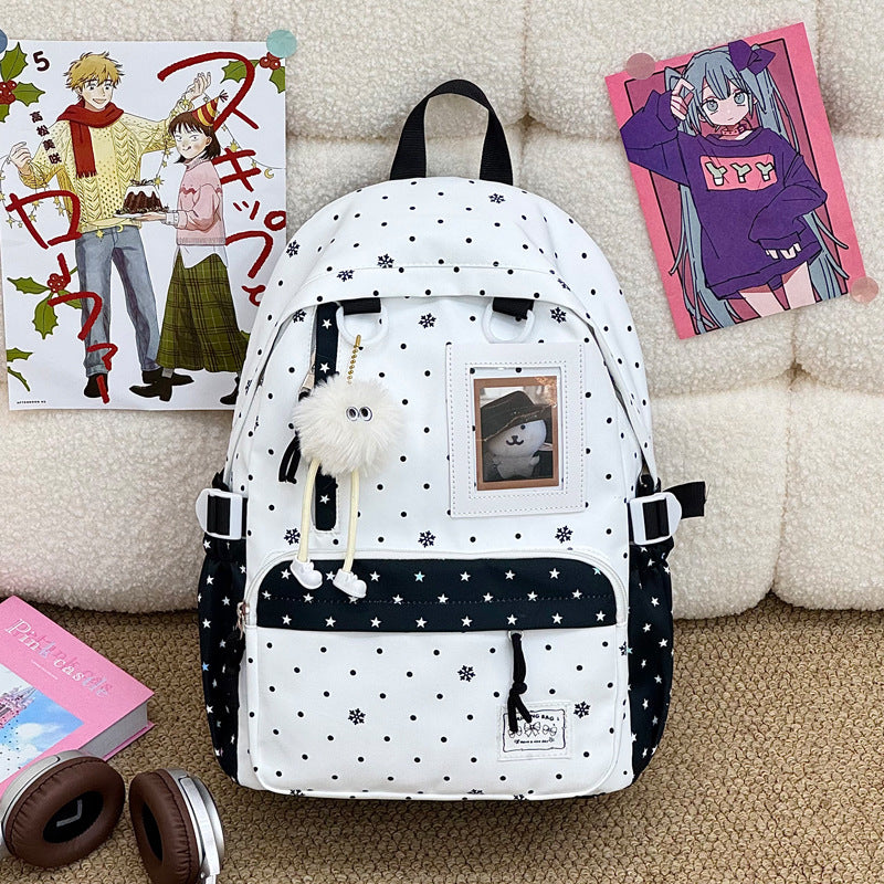 Multifunctional Illustrated Backpack