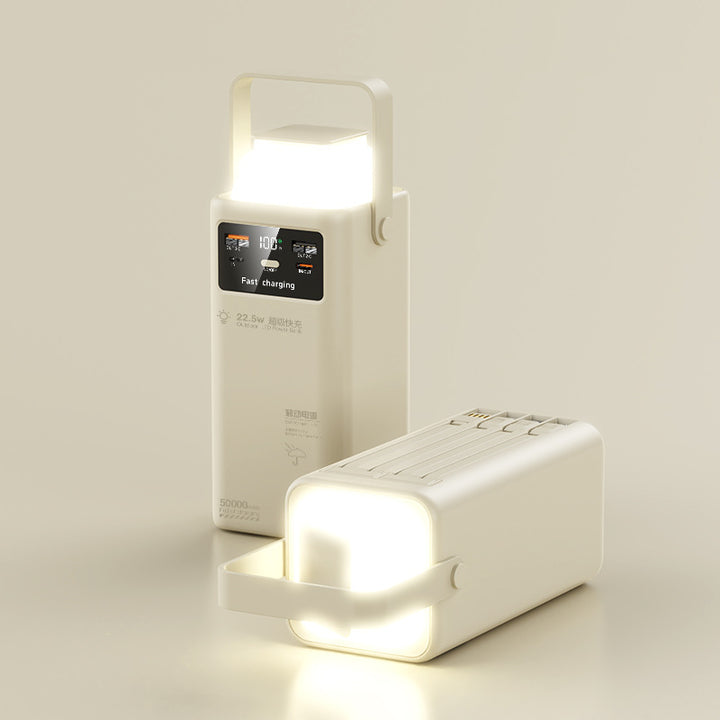 Multifunctional power bank with LED lighting Bowlift