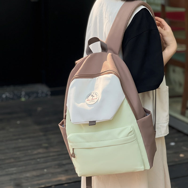Casual Lightweight School Backpack Bowlift