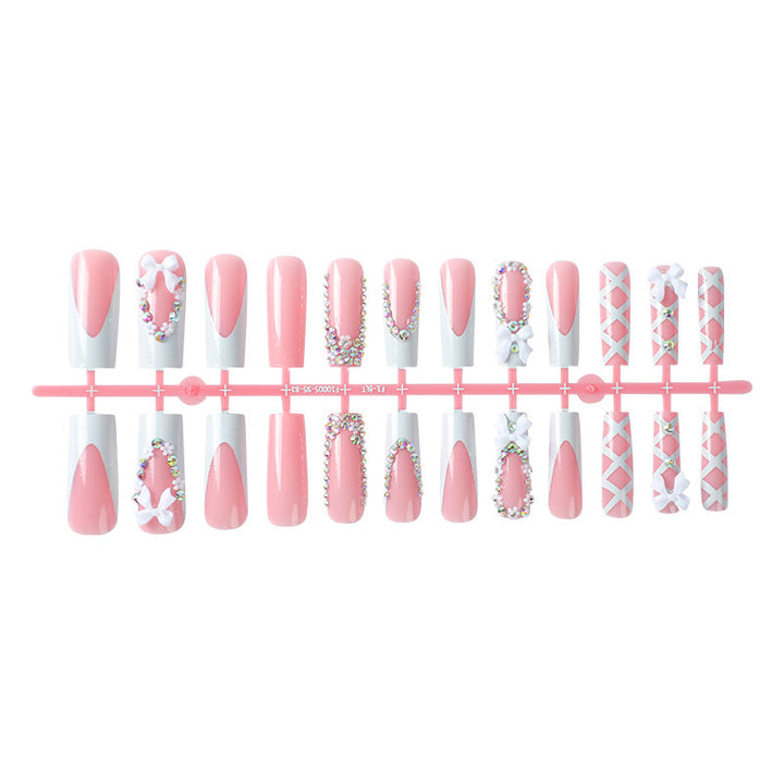 Shiny and creative nail art Bowlift