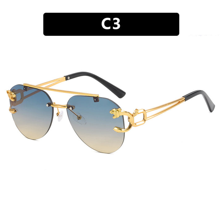 Women's unusual round sunglasses with decorative details Bowlift