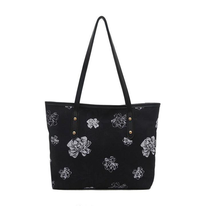 Floral Patterned Tote Bag Bowlift