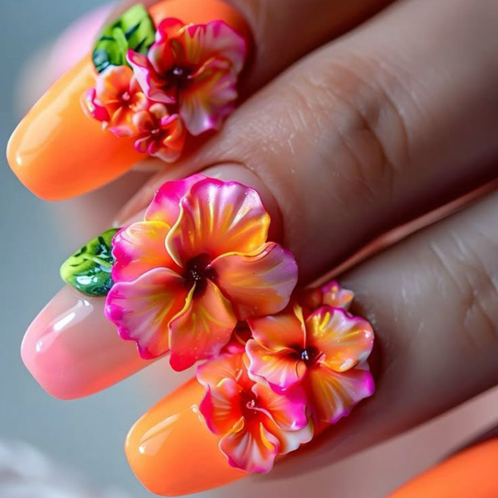 Artificial nails with exclusive spring design Bowlift