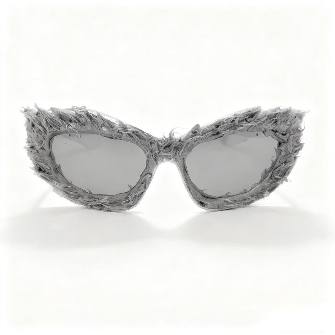 Women's fashionable sports sunglasses with unique structured frame Bowlift