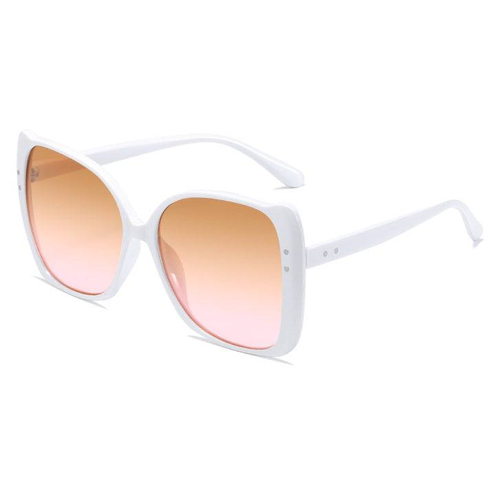 Women oversized sunglasses with brown gradient Bowlift