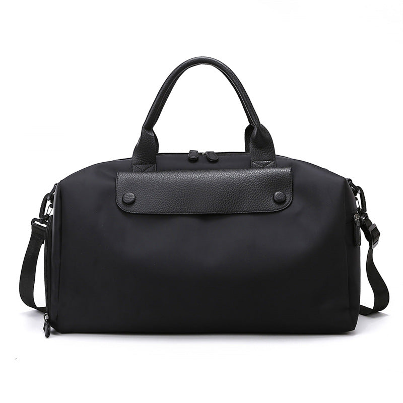 Stylish Leather-Like Travel Duffle