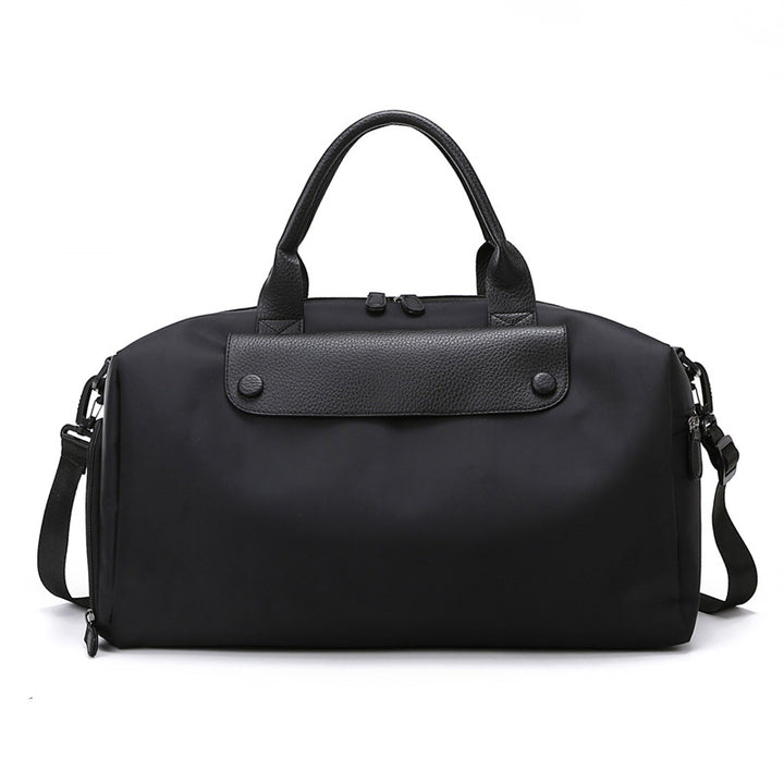 Stylish Leather-Like Travel Duffle