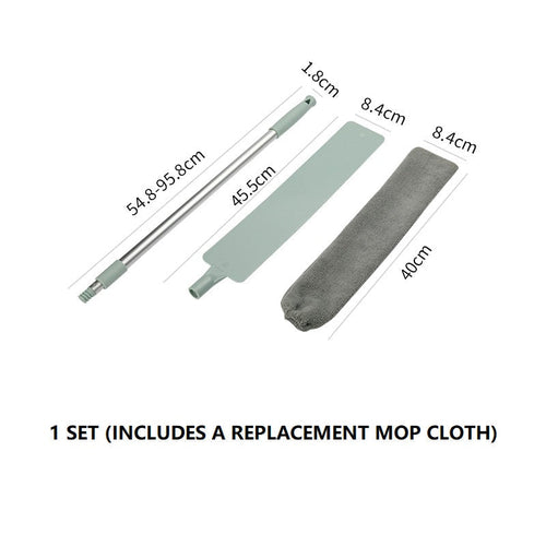 BowLift | Retractable Microfiber Dust Brush Gap Mop